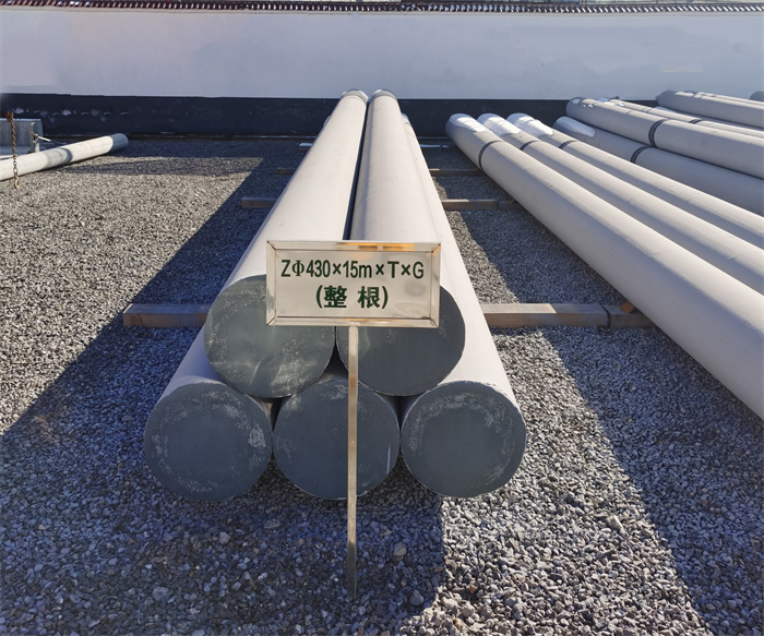 临高430×15米×T×G终端电线杆